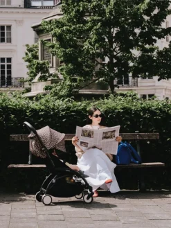 Stokke YOYO³ Buggy Leopard – Black Frame