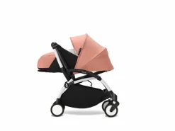 Stokke YOYO³ Kinderwagen Compleet met 0+ Newborn Pack Ginger – White Frame