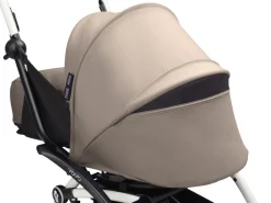 Stokke YOYO³ Kinderwagen Compleet met 0+ Newborn Pack Taupe – White Frame