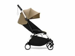 Stokke YOYO³ Kinderwagen Compleet met 0+ Newborn Pack Toffee – White Frame