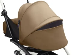 Stokke YOYO³ Kinderwagen Compleet met 0+ Newborn Pack Toffee – White Frame