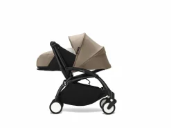 Stokke YOYO³ Kinderwagen Compleet met 0+ Newborn Pack Taupe – Black Frame