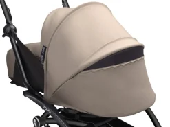 Stokke YOYO³ Kinderwagen Compleet met 0+ Newborn Pack Taupe – Black Frame
