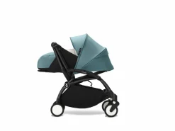 Stokke YOYO³ Kinderwagen Compleet met 0+ Newborn Pack Aqua – Black Frame