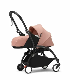 Stokke YOYO³ Kinderwagen Compleet met 0+ Newborn Pack Ginger – Black Frame