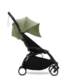 Stokke YOYO³ Kinderwagen Compleet met 0+ Newborn Pack Olive – Black Frame