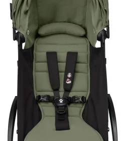 Stokke YOYO³ Kinderwagen Compleet met 0+ Newborn Pack Olive – Black Frame