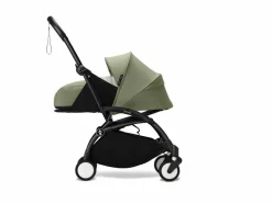 Stokke YOYO³ Kinderwagen Compleet met 0+ Newborn Pack Olive – Black Frame