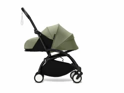 Stokke YOYO³ Kinderwagen Compleet met 0+ Newborn Pack Olive – Black Frame
