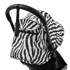 Stokke YOYO³ Kinderwagen Compleet Zebra met 0+ Newborn Pack Black – Black Frame
