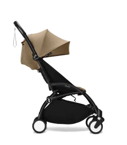 Stokke YOYO³ Kinderwagen Compleet met 0+ Newborn Pack Toffee – Black Frame