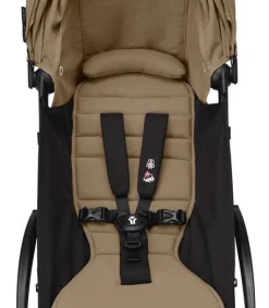 Stokke YOYO³ Kinderwagen Compleet met 0+ Newborn Pack Toffee – Black Frame
