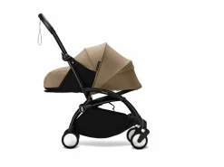 Stokke YOYO³ Kinderwagen Compleet met 0+ Newborn Pack Toffee – Black Frame