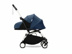 Stokke YOYO³ Kinderwagen Compleet met 0+ Newborn Pack Air France Blue – White Frame