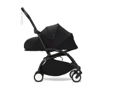 Stokke YOYO³ Kinderwagen Compleet met 0+ Newborn Pack Black – Black Frame