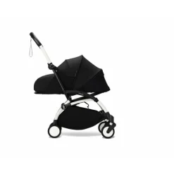 Stokke YOYO³ Kinderwagen Compleet Zebra met 0+ Newborn Pack Black – White Frame