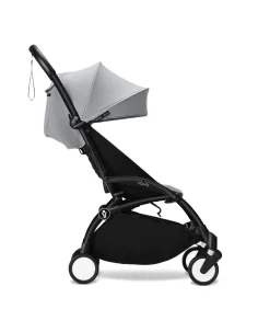Stokke YOYO³ Kinderwagen Compleet met 0+ Newborn Pack Stone – Black Frame
