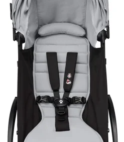 Stokke YOYO³ Kinderwagen Compleet met 0+ Newborn Pack Stone – Black Frame