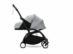 Stokke YOYO³ Kinderwagen Compleet met 0+ Newborn Pack Stone – Black Frame