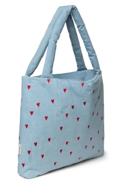 Studio Noos Mom Bag Denim Hearts