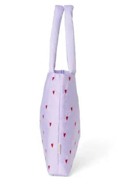 Studio Noos Mom Bag Puffy Purple Hearts