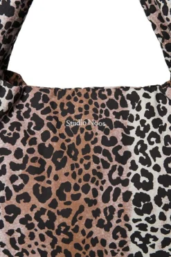 Studio Noos Mom Bag Soft Cotton Leopard Hazel