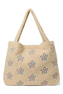 Studio Noos Mom Bag Teddy Ecru Flower Heart