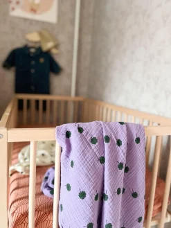 Studio Noos Swaddle Purple Clover 120 x 120