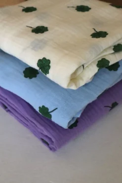 Studio Noos Swaddle White Clover 70 x 70