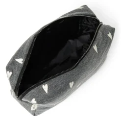Studio Noos Toilettas Denim Grey Hearts