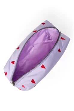 Studio Noos Toilettas Puffy Purple Hearts
