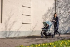 Thule Buggy 2in1 Spring 2 Mist Green on Black
