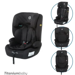 Titaniumbaby Autostoel Niklas i-Size Black