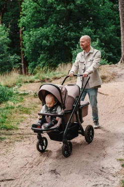 Titaniumbaby Duo Kinderwagen Pollux Taupe