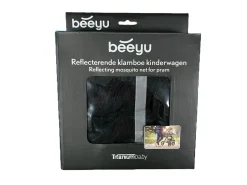 Titaniumbaby Reflecterende Klamboe Kinderwagen Zwart