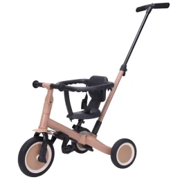 Topmark 4-in-1 Driewieler / Loopfiets Lio Macchiato Bruin