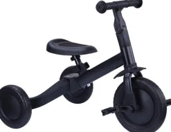 Topmark 4-in-1 Driewieler / Loopfiets Kaya Zwart