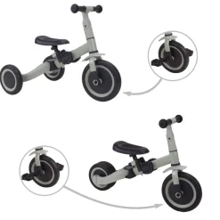 Topmark 4-in-1 Driewieler / Loopfiets Kaya Groen