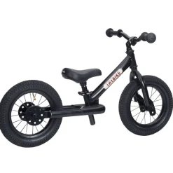 Trybike Steel 2-in-1 Loopfiets All Black (mat zwart)