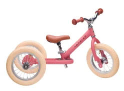 Trybike Steel 2-in-1 Loopfiets Pink (mat roze)
