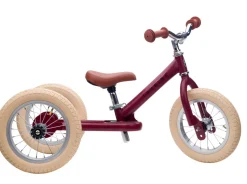 Trybike Steel 2-in-1 Loopfiets Red (mat rood)