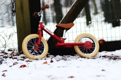 Trybike Steel 2-in-1 Loopfiets Red (mat rood)