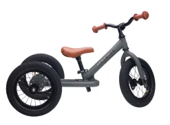 Trybike Steel 2-in-1 Loopfiets Grey (mat grijs)