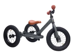 Trybike Steel 2-in-1 Loopfiets Grey (mat grijs)