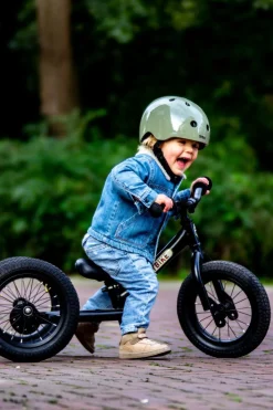 Trybike Steel Loopfiets All Black (mat zwart)