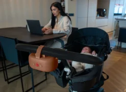 ZAZU Baby Rocker Brown voor Kinderwagen en Buggy