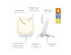 Zazu Led Nachtlampje White
